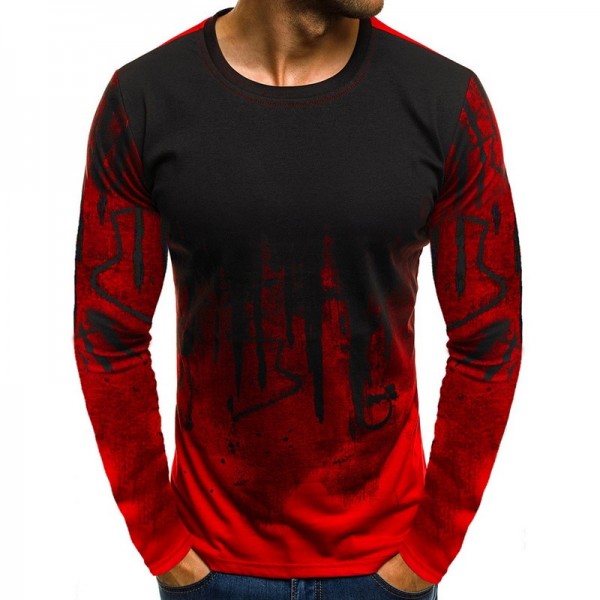 Tee Top Male Long Sleeve Fitness T shirts Men Printed Camouflage Male T-shirts Tee Top Male Long Sleeve Fitness T shirts Men Printed Camouflage Male T-shirts