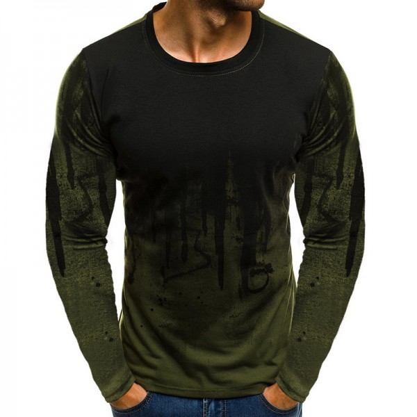 Tee Top Male Long Sleeve Fitness T shirts Men Printed Camouflage Male T-shirts Tee Top Male Long Sleeve Fitness T shirts Men Printed Camouflage Male T-shirts