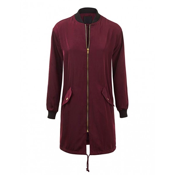 Womens Casual Anorak Jacket with Hoodie